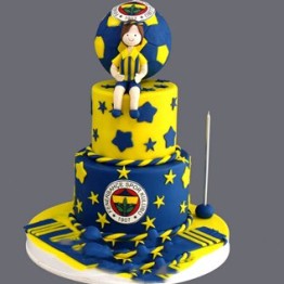 Fenerbahçeli Katlı Pasta