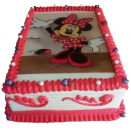 Minnie Baskı Pasta